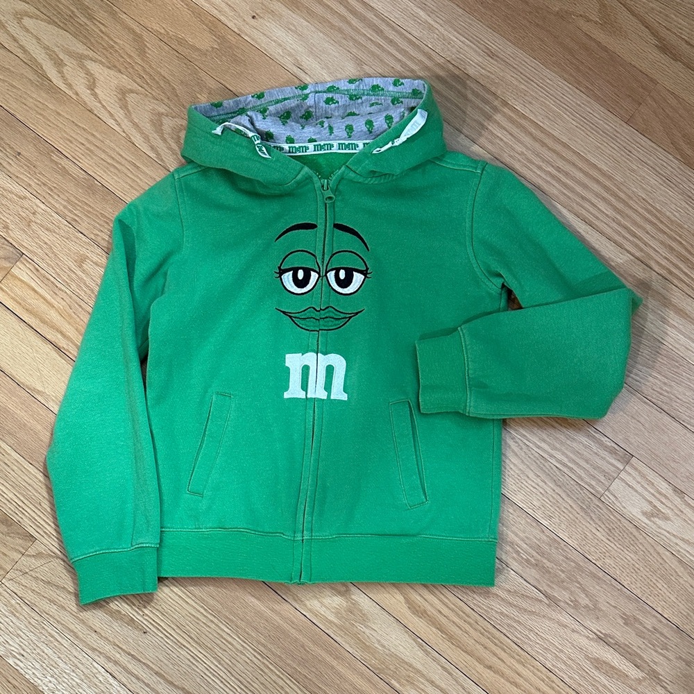 M&M'S Kids Hoodie in Bright Green